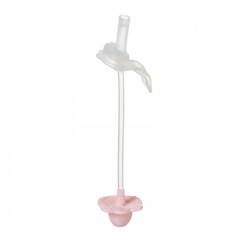 B.box Hello Kitty Sippy Cup Replacement Straw + Cleaner (2 straws + 1 brush) - Candy Floss
